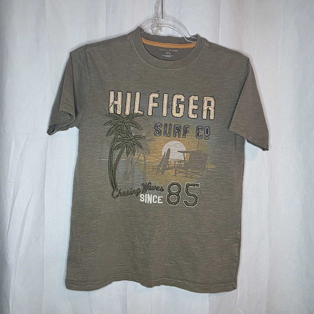 Tommy Hilfiger Olive Surf Co. Men's T-Shirt